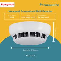 Gambar Notifier Smoke Heat Detector Fire Alarm Conventional Multi Detector Pendeteksi Asap dan Panas Merah MD-3250 dari Tranquilife.id Kota Administrasi Jakarta Pusat 1 Tokopedia