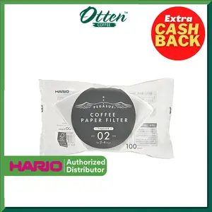 Hario - Kertas Saringan Kopi Pegasus Paper Filter PEF-02-100W (100lbr)