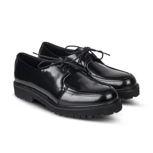 NAPPA MILANO PAM LACES BLACK - Leather Shoes Wanita