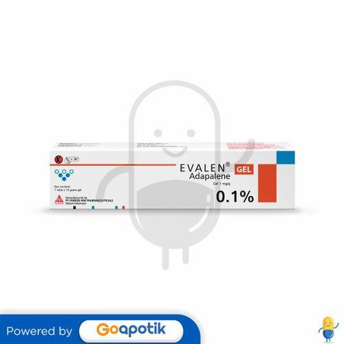 EVALEN GEL ISI 10 GRAM TUBE