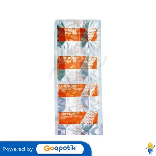 LOSTACEF 500 MG STRIP 10 KAPSUL
