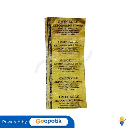 OMEGZOLE 200 MG STRIP 10 TABLET