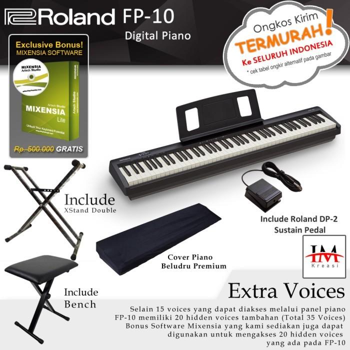 Roland FP-10 / FP10 Digital Piano (Spek diatas P45 ) - Shop | Tokopedia
