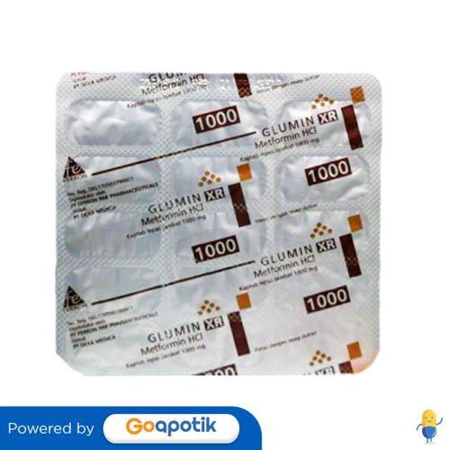 GLUMIN XR 1000 MG STRIP 15 KAPLET