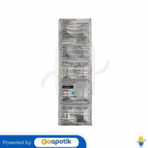 ACETYLCYSTEINE OGB DEXA MEDICA 200 MG STRIP 10 KAPSUL/ PENGENCER DAHAK