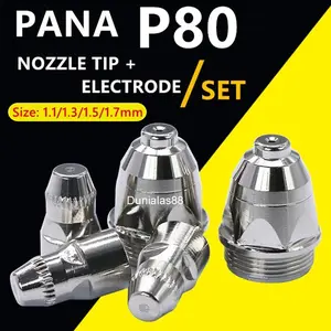 1Set Nozzle & Electrode Tip P80 Cut Mata Plasma P-80 biasa