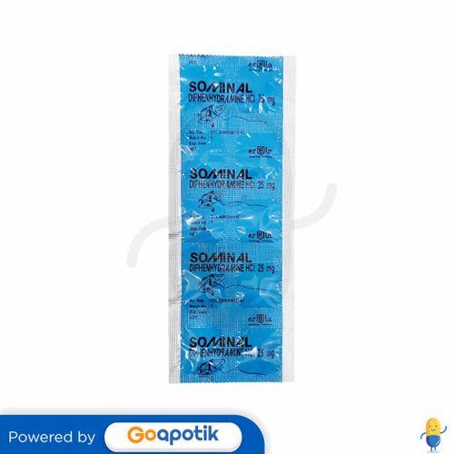 SOMINAL 25 MG STRIP 10 TABLET