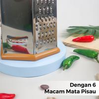 Gambar Parutan Menara 6 Sisi Keju - MULTICOLOR dari manolistore Kota Surabaya 3 Tokopedia