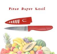 Gambar Pisau Sarung Merah Pelindung Plastik dari manolistore Kota Surabaya 4 Tokopedia