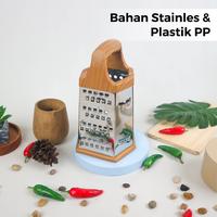 Gambar Parutan Menara 6 Sisi Keju - MULTICOLOR dari manolistore Kota Surabaya 2 Tokopedia