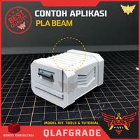 Gambar Pla Beam Round Solid 8 mm - plastic pla plate bulat padat pejal bundar custom model kit dari Wahkhilaf Kota Surabaya 4 Tokopedia