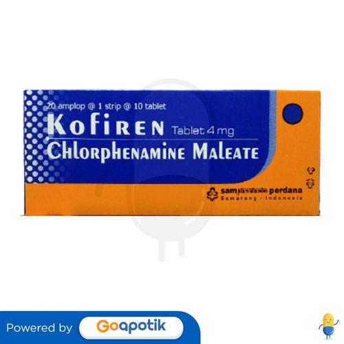 KOFIREN 4 MG BOX 200 TABLET