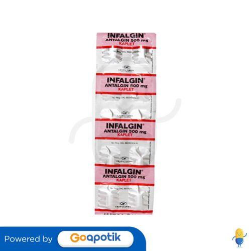 INFALGIN 500 MG STRIP 10 KAPLET