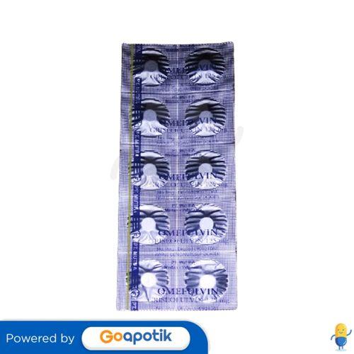 OMEFULVIN 125 MG STRIP 10 TABLET