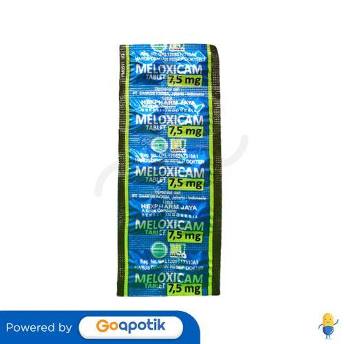 MELOXICAM HEXPHARM 7.5 MG STRIP 10 TABLET