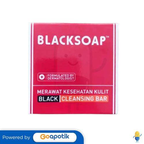 Gambar BLACKSOAP CLEANSING BAR 60 GRAM dari Apotek Rakyat Palembang by GoApotik Kota Palembang Tokopedia