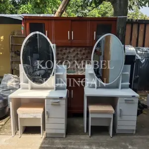 Meja Rias Minimalis Meja Rias Olympic Meja Rias Sliding Putih Meja