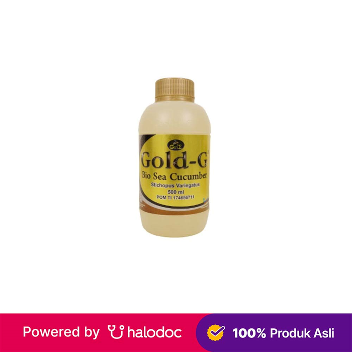 Gambar Gold-G Bio Sea Cucumber 500 ml dari Apotek Anugrah Melawai Kota Administrasi Jakarta Selatan Tokopedia
