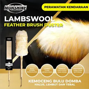 Kemoceng Bulu Domba Wool Halus Lembut Premium