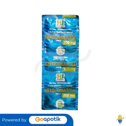 KETOCONAZOLE HEXPHARM 200 MG STRIP 10 TABLET