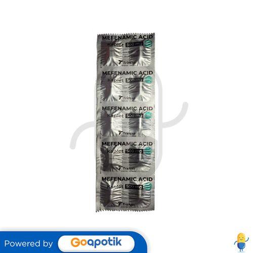 MEFENAMIC ACID TRIMAN 500 MG STRIP 10 TABLET