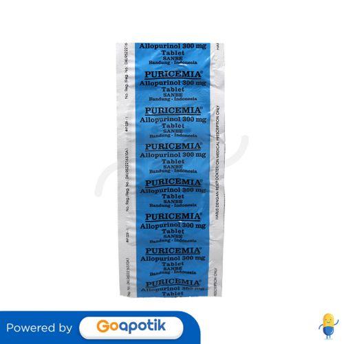 PURICEMIA 300 MG STRIP 10 TABLET