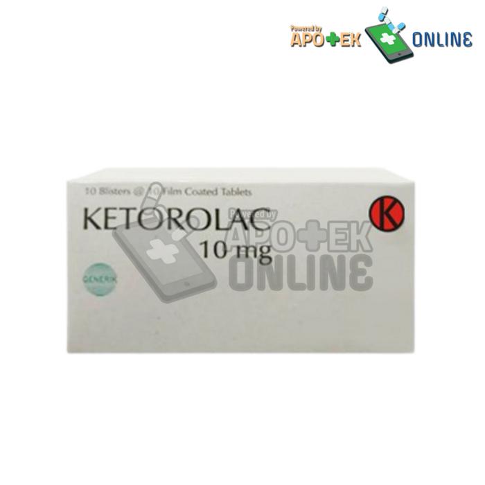 KETOROLAC 10 MG NOVELL PHARMACEUTICAL STRIP 10 TABLET