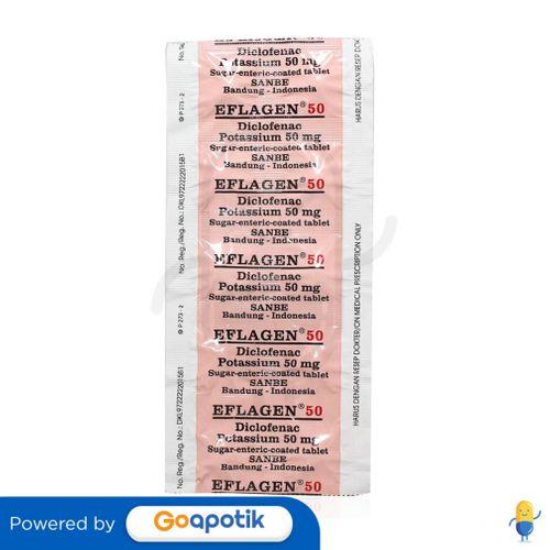 EFLAGEN 50 MG STRIP 10 TABLET