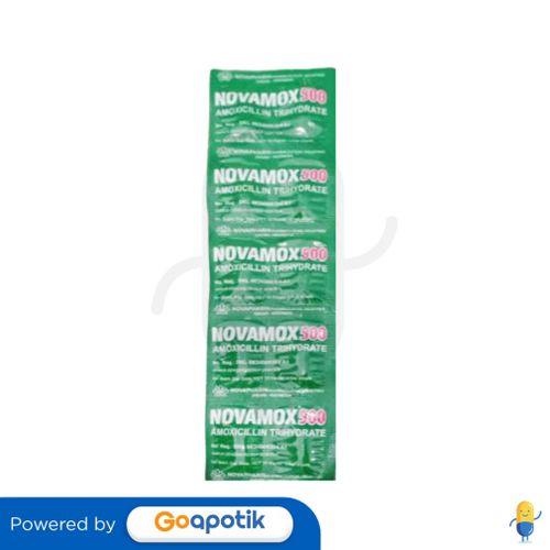 NOVAMOX 500 MG STRIP 10 KAPLET