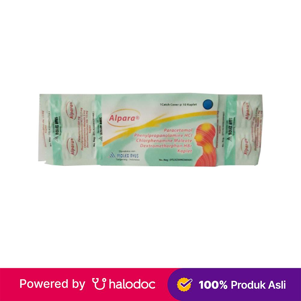 Alpara 10 Kaplet - Obat Batuk & Flu - Halodoc