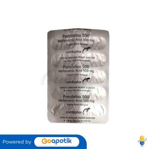 PONSTELAX 500 MG STRIP 10 KAPLET
