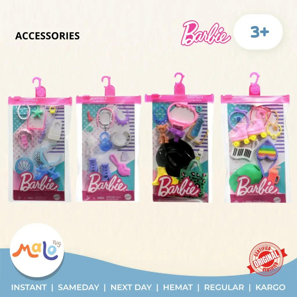 MALOTOYS - BARBIE Fabulous [ORIGINAL] Complete Looks Accesories GWC28
