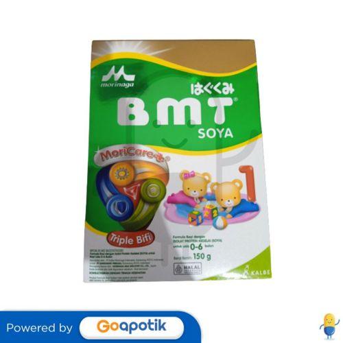 Gambar MORINAGA BMT SOYA 1 USIA 0-6 BULAN 150 GRAM BOX dari Apotek Qori by GoApotik Kota Palembang Tokopedia
