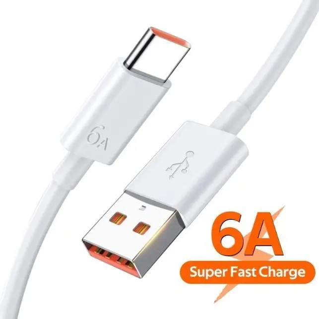 Kabel Data Fast Charging Type C 6A for REDMI NOTE NOTE 9/ Shop