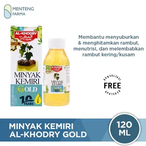 Minyak Kemiri Al-Khodry Gold (Sari Minyak Kemiri Plus)