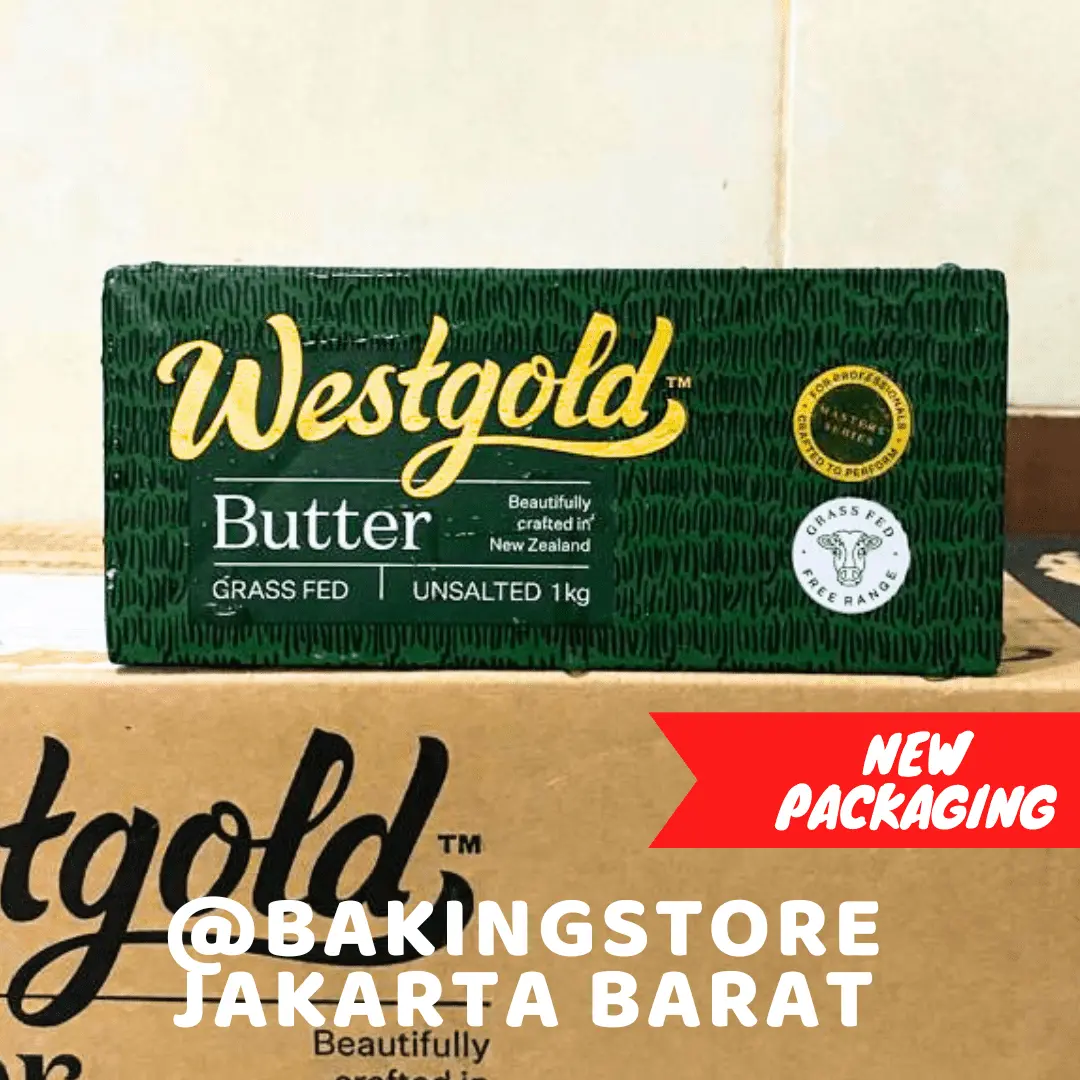 Westgold Unsalted Butter 1 Kg | (IMPORT NEW ZEALAND)