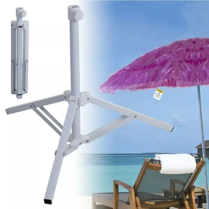 Payung Tenda Cafe Pantai Taman Dagang Jualan Kaki Lima Besar Jumbo Tahan Panas Matahari Hujan Parasol Pelangi 198 cm (42") 5
