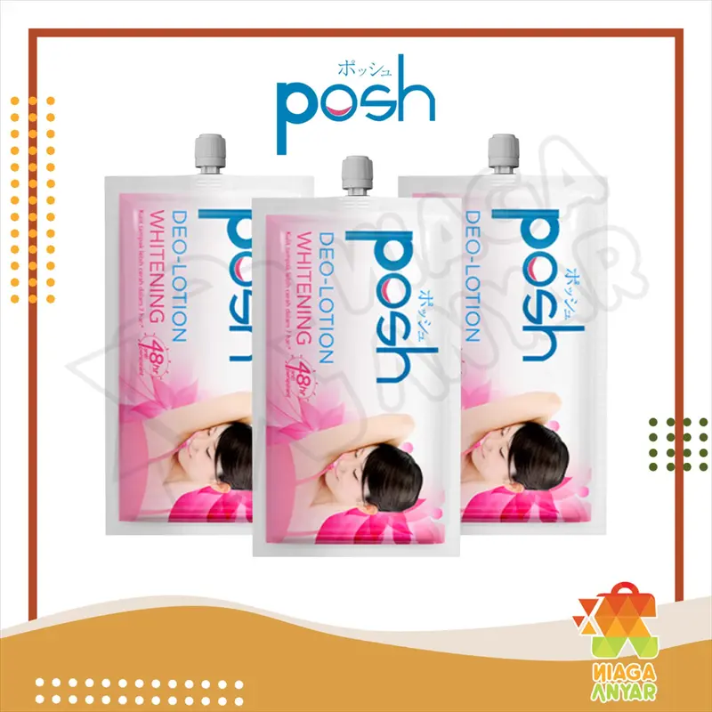 NA Posh Deo Lotion Whitening Sachet / Posh Men Active Cool 2
