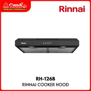 RINNAI Cooker Hood Penghisap Asap Dapur Sirocco  RH-126B