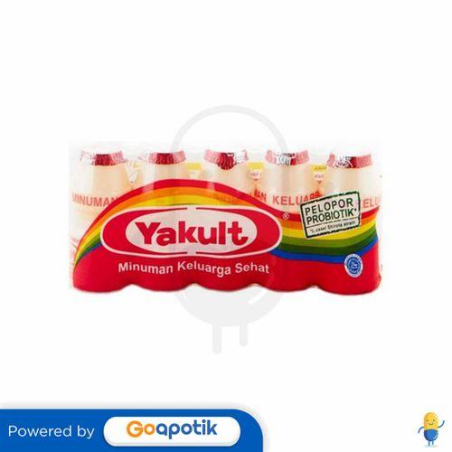Gambar YAKULT SUSU FERMENTASI 65 ML PACK 5 BOTOL dari Apotek Raja Farma 777 by GoApotik Kab. Badung Tokopedia