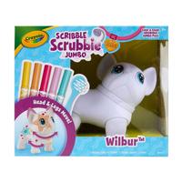 Gambar Crayola Scribble Scrubbie Jumbo Pets Big Wilbur 5ct (1 Pet + 5 Markers + 1 Brush) dari Crayola Official Store Kota Tangerang 1 Tokopedia