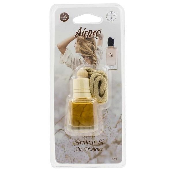 AIRPRO PERFUME GLASS BOTTLE-ARMANI SI 10 ml