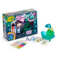 Gambar Crayola Scribble Scrubbie Glow Lagoon Ocean Pets (4 Pets + 6 Markers + 1 Lagoon + 1 Brush) dari Crayola Official Store Kota Tangerang 4 Tokopedia
