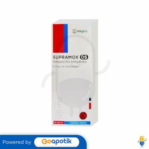 SUPRAMOX 125 MG SIRUP KERING 60 ML