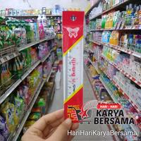 Gambar BUTTERFLY PENGGARIS BRAND GLASS RULER 15CM dari HariHariKaryaBersama Kota Medan 2 Tokopedia
