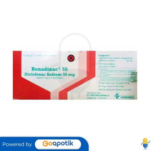 RENADINAC 50 MG BOX 100 TABLET