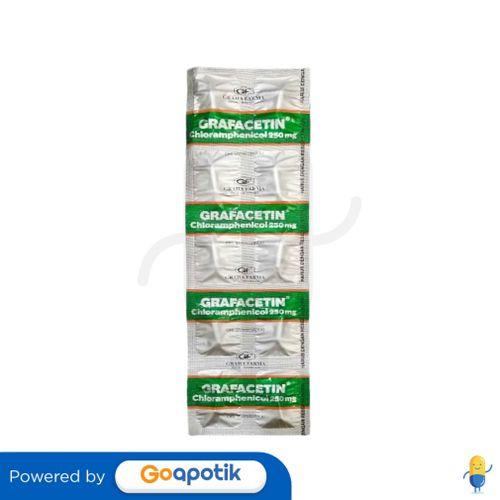 GRAFACETIN 250 MG STRIP 10 KAPSUL