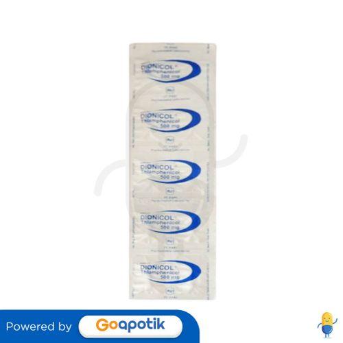 DIONICOL 500 MG STRIP 10 KAPLET