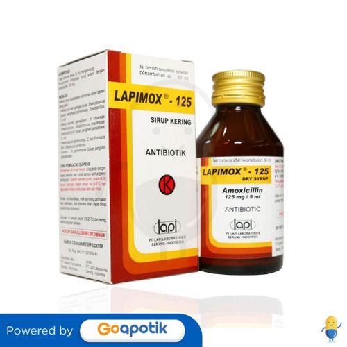 LAPIMOX 125 MG/5 ML SIRUP 60 ML