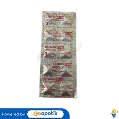 SALBRON 4 MG STRIP 10 TABLET